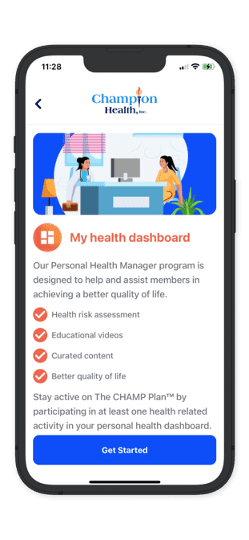 - CHAMP Health Dashboard AppView